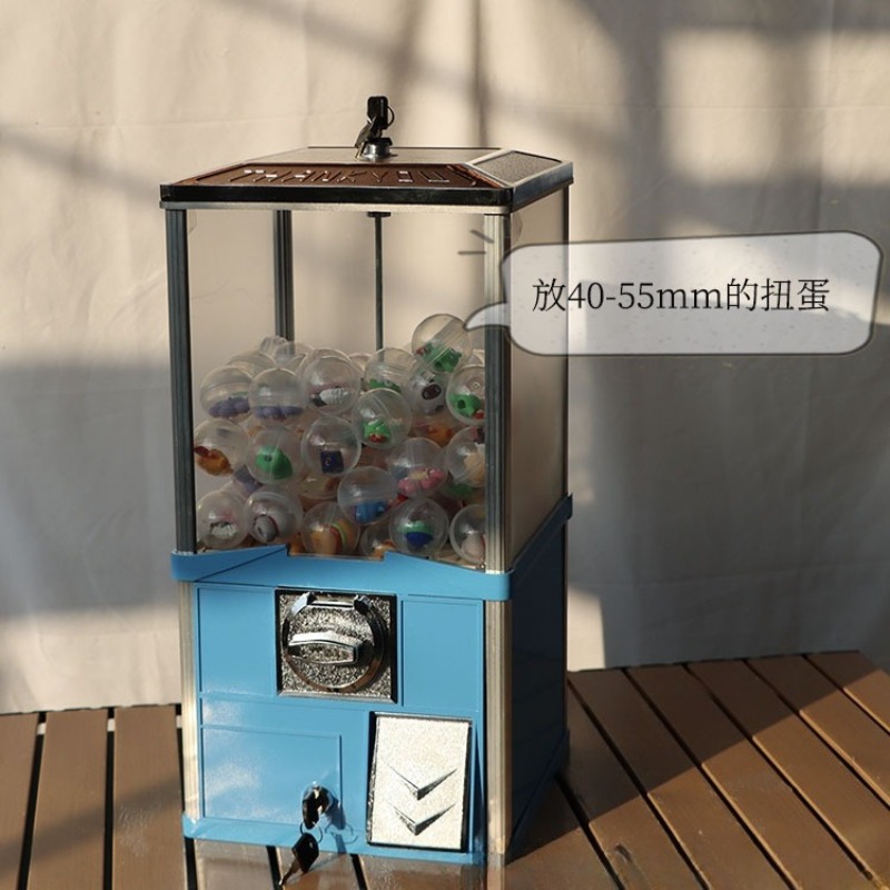 Prize Capsule Toy Machine - Máquina Gashapon de Mesa Quadrada CL20,
