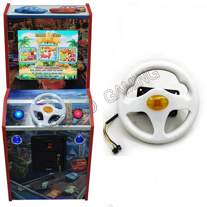 Racing Arcade Cabinet - Carro de corrida Flame Flying Steering