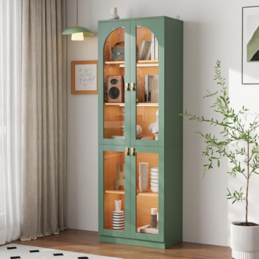 Glass Cabinet Display - Armário de curiosidades para sala de