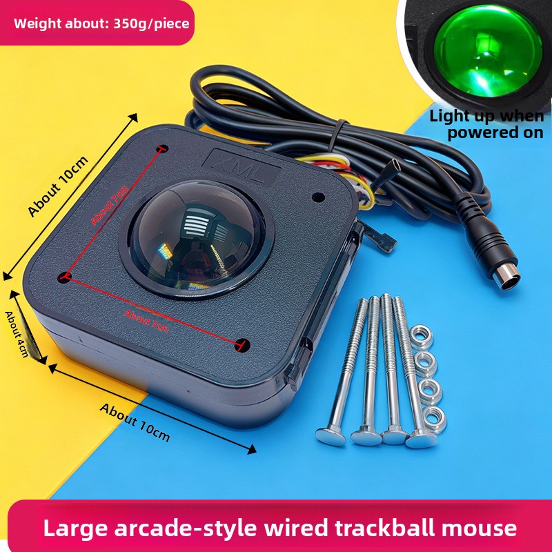 Trackball Controller Arcade - Acessórios para Jogos de Arcade, Mouse