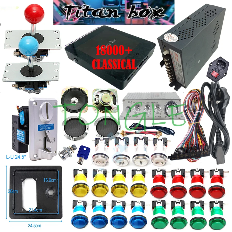 Racing Arcade Cabinet - 2 jogadores caixa titan 18000 +