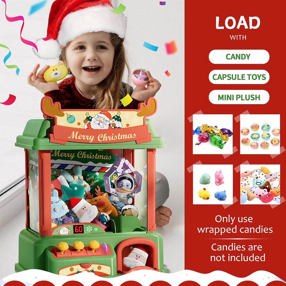 Maquina de Natal para crianças - Arcade And Vending avaliação e preço