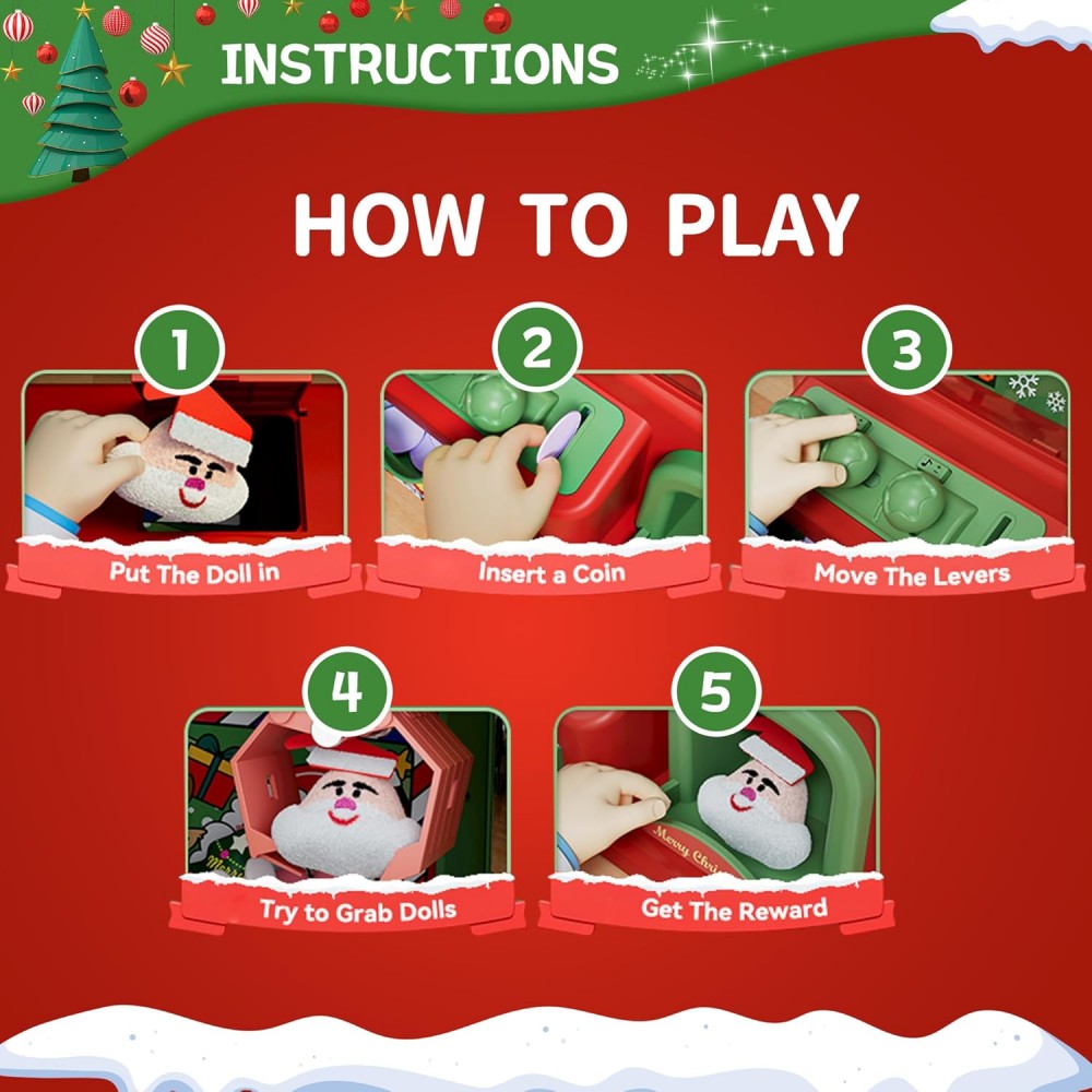 Maquina de Natal para crianças - Arcade And Vending avaliação e preço