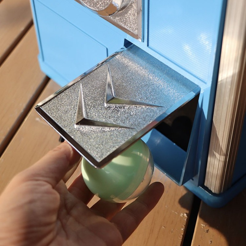 Máquina Gashapon de Mesa Quadr - Prize Capsule Toy Machine avaliação e preço