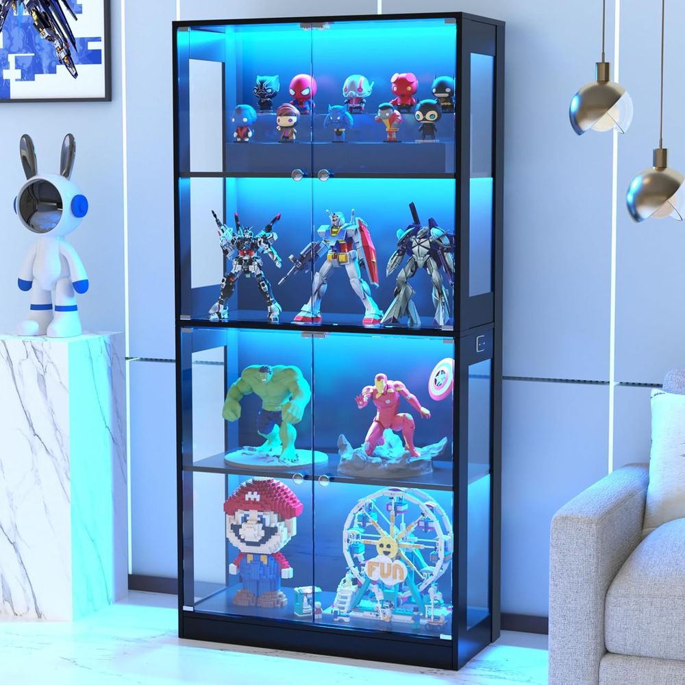 Armário Expositor com Porta de - Glass Cabinet Display avaliação e preço