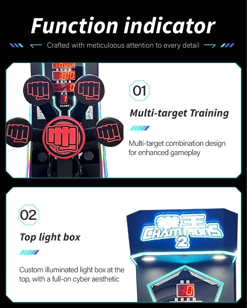Máquina de Boxe Eletrônica Com - Arcade Ticket Machine avaliação e preço