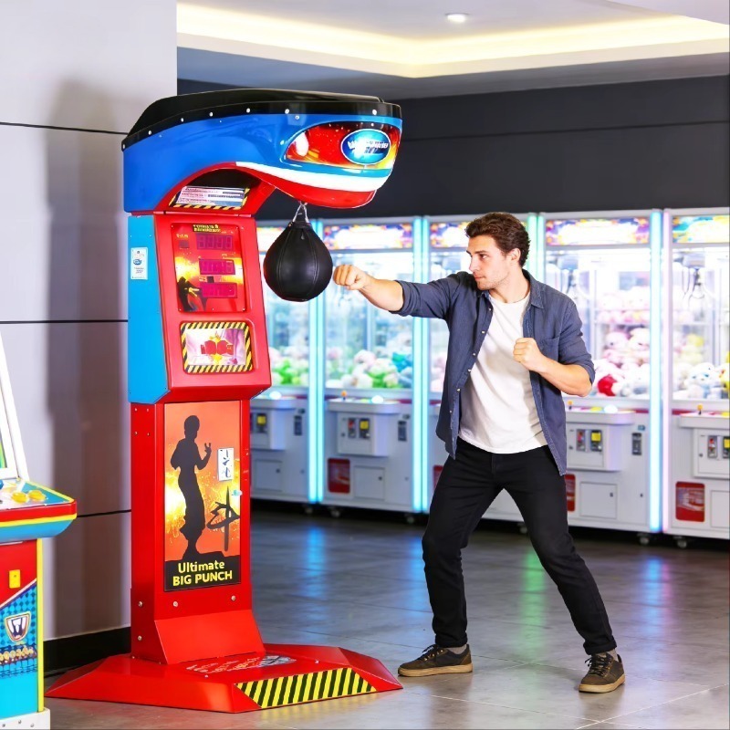 Máquina de Boxe Eletrônica Com - Arcade Ticket Machine avaliação e preço