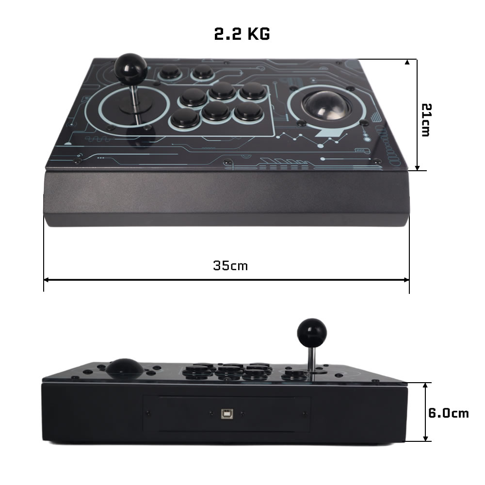 FightBox R10/R10 PRO Arcade Fi - Trackball Controller Arcade avaliação e preço