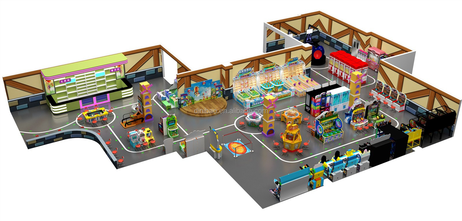 Máquina de Jogo Esportiva Infa - Ticket Redemption Machine avaliação e preço