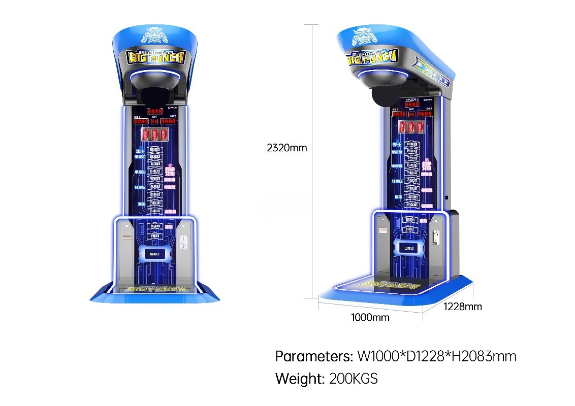 Máquina de Boxe Ultimate Big P - Arcade And Vending avaliação e preço