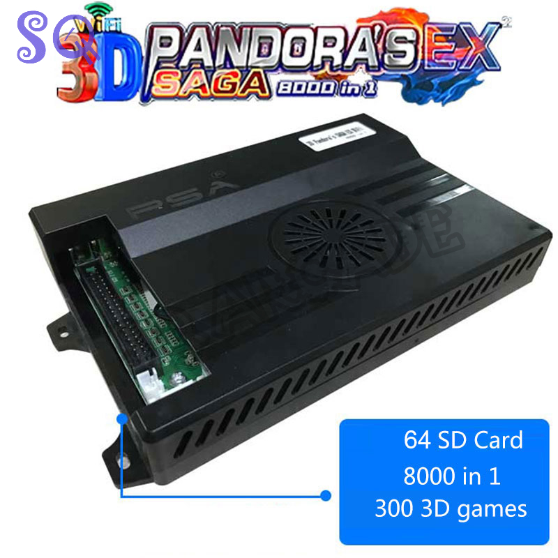 Arcade Pandora Saga Box EX2 80 - Arcade Ticket Machine avaliação e preço