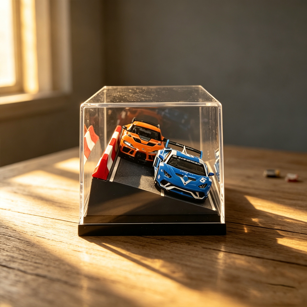 Cenário de Carros em Miniatura - Racing Arcade Cabinet avaliação e preço