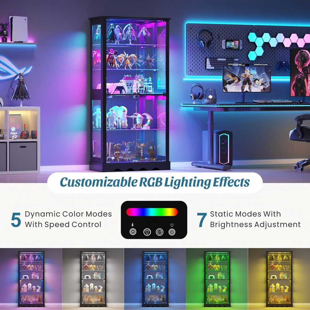 Armário Expositor com Portas d - Glass Cabinet Display avaliação e preço