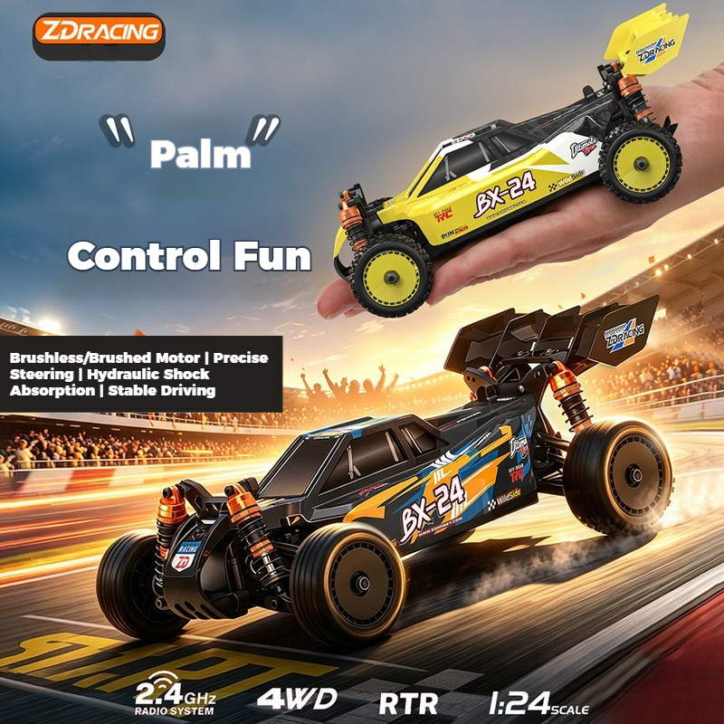 Zd Racing 1/24 Bx 24 4wd Brush - Racing Arcade Cabinet avaliação e preço