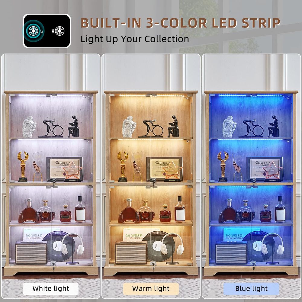 Armário Expositor de Vidro Est - Glass Cabinet Display avaliação e preço