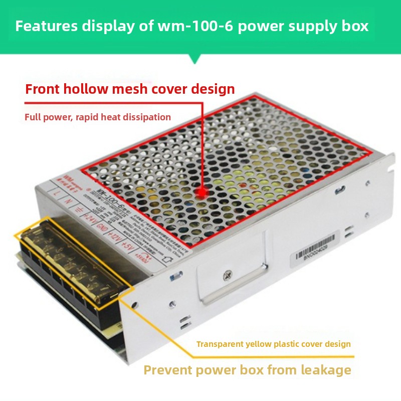 Fonte de Alimentação WM-100-6  - Ticket Redemption Machine avaliação e preço