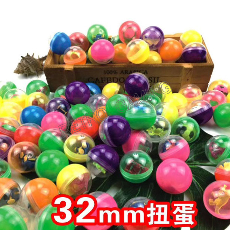100 peças/saco Cápsulas Vazias - Arcade Style Vending Machine avaliação e preço