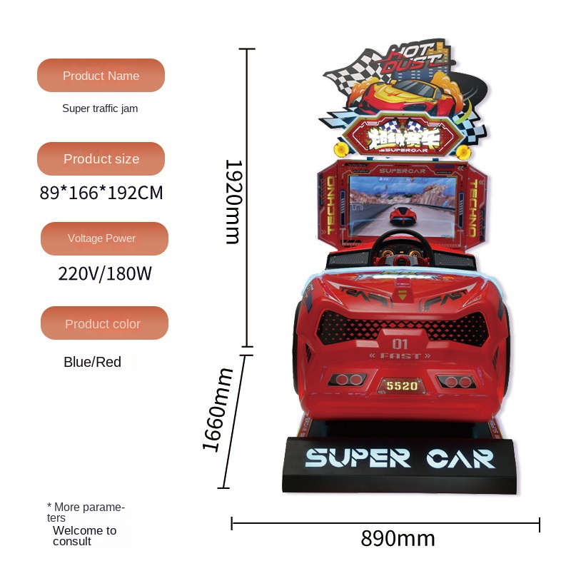 Máquina de Jogo Arcade Operada - Racing Arcade Cabinet avaliação e preço
